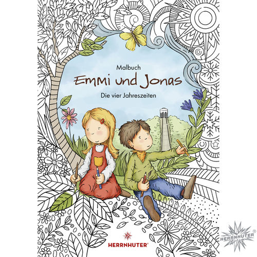 Herrnhuter Ausmalbuch Emmi und Jonas 2. Auflage