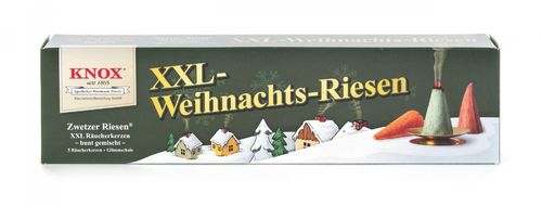 KNOX Räucherkerzen XXL-Weihnachtsriesen (5), inkl. Glimmschale