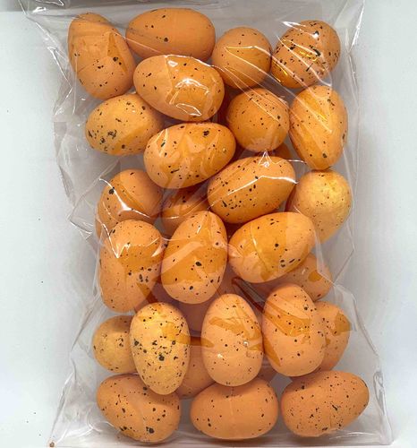 Beutel mit 36 Ostereier orange