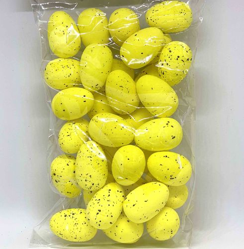 Beutel mit 36 Ostereier gelb
