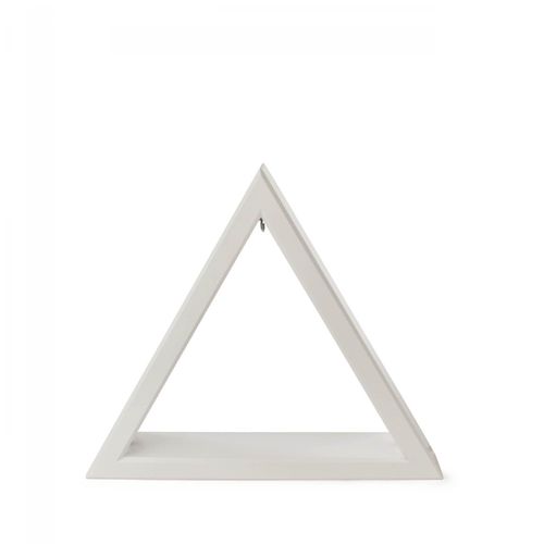 Beleuchtetes Dreieck weiß 26cm
