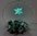 Lichterbogen mit einem Stern Türkis ø8cm