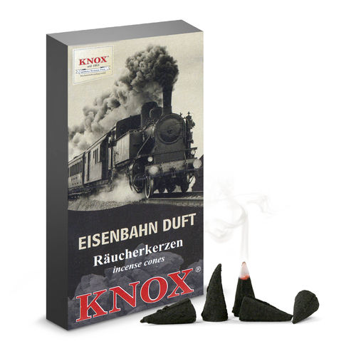 Knox Räucherkerzen "Eisenbahn Duft"